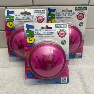Pretty Princess LED Tap Light (Set of 3)